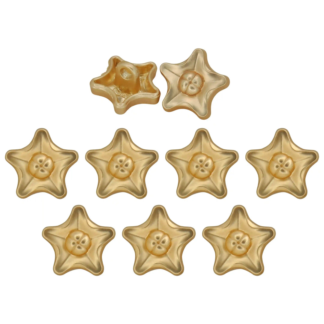 Star Style Metal Buttons