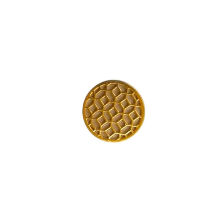 Honeycomb Pattern Buttons