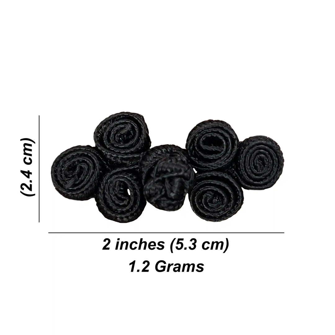 Bow Inspire Floral Design Knot Button