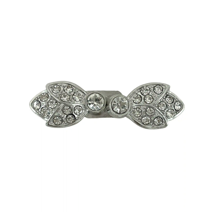 Leaf Shape Rhinestone Buttons