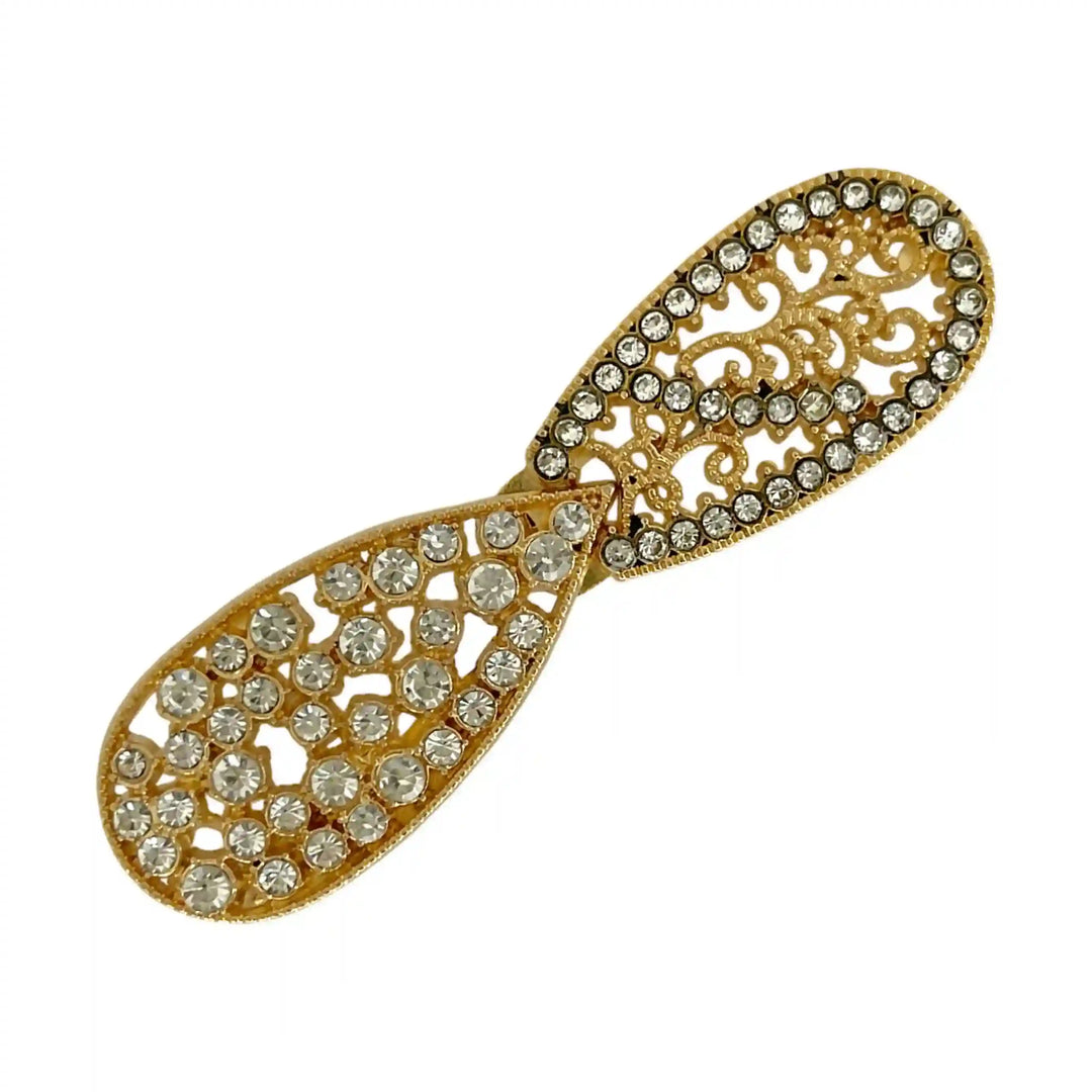 Rhinestone Bow Style Frog Closure Buttons
