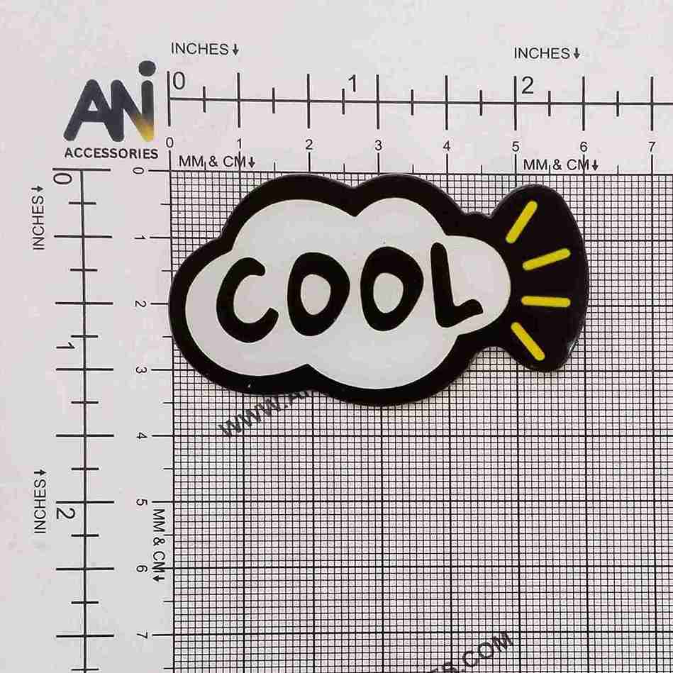 Cool Acrylic Brooch Pin