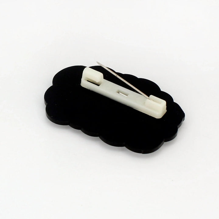 Yeah Message Acrylic Brooch