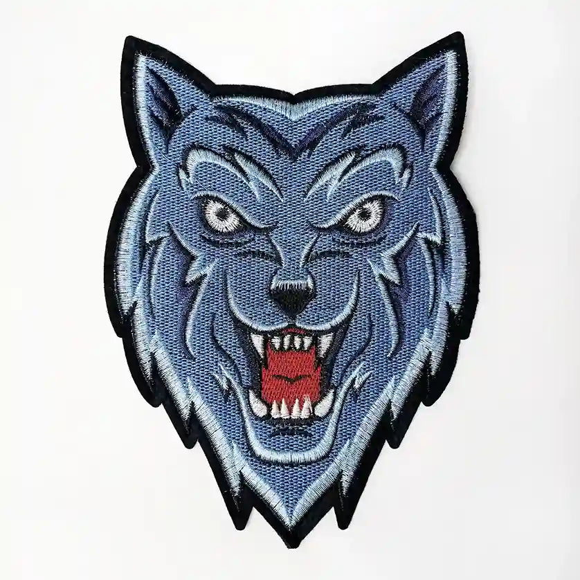 Roaring Alpha Wolf Patch