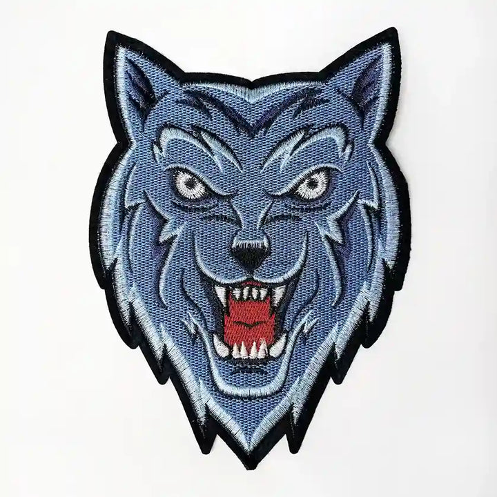 Roaring Alpha Wolf Patch