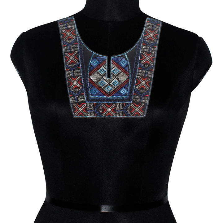 Square Style Vibrant Neckline