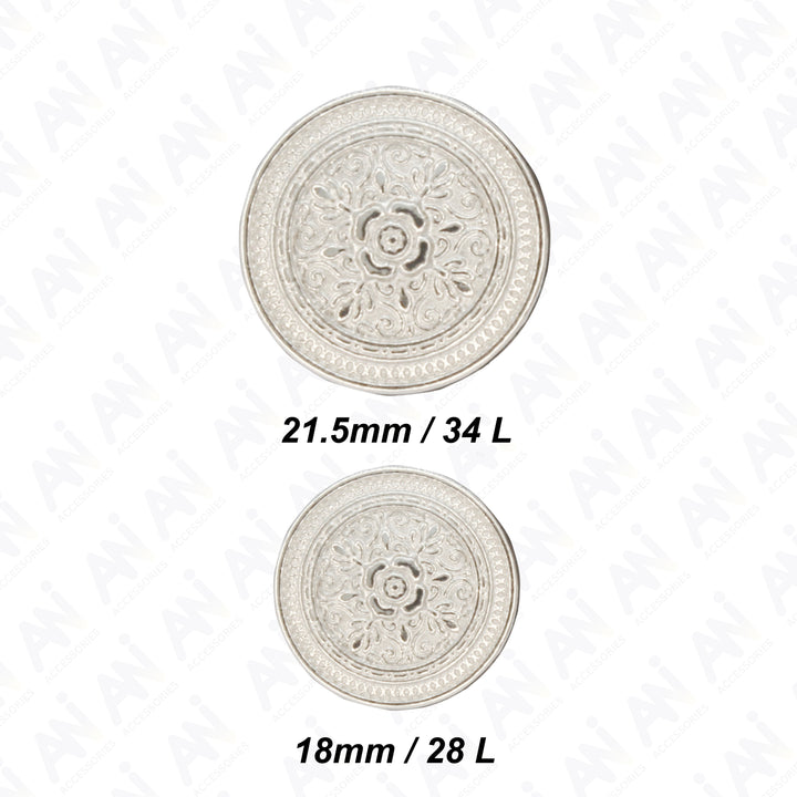 Elegant Design Metal Buttons