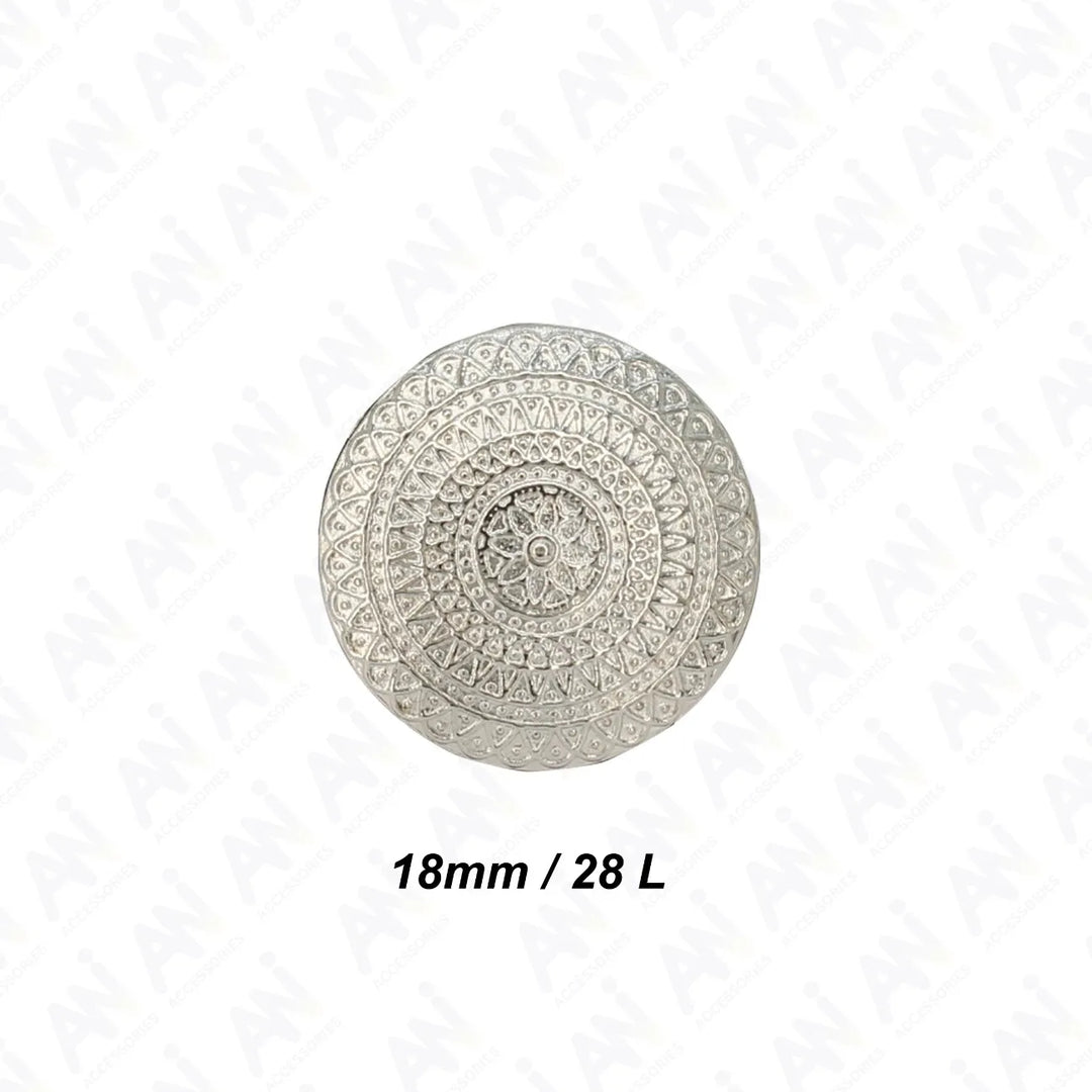 Classic Elegance Metal Buttons | 18mm (28L) & 23mm (36L)
