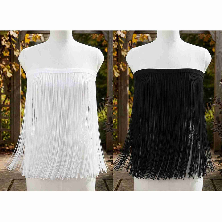 20 Inch | 2 Meter Fringe Detail Bandeau