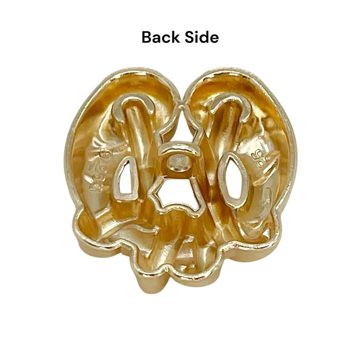 Chunky Chain Link Metal Button | 18mm(28L), 21mm(33L) & 25mm(40L)