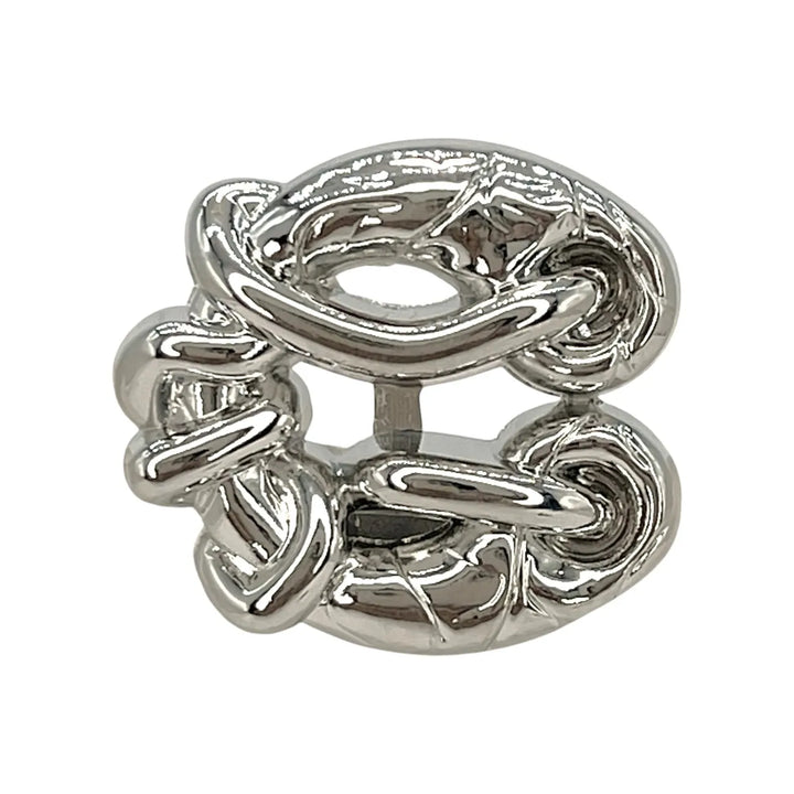 Chunky Chain Link Metal Button | 18mm(28L), 21mm(33L) & 25mm(40L)
