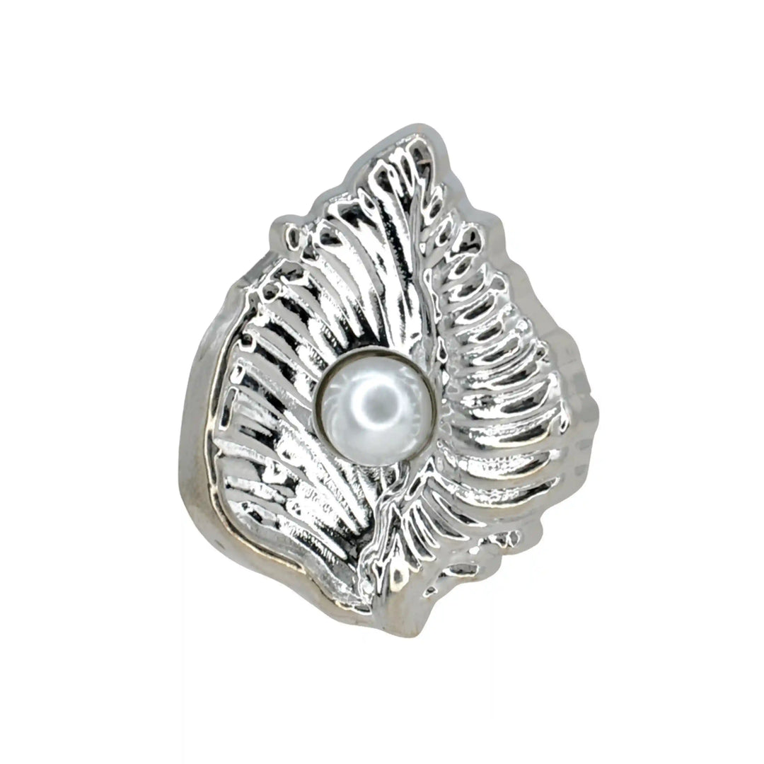 Scallop Shell Stud Pearl Button | 18mm(28L), 23mm(36L) & 28mm(44L)