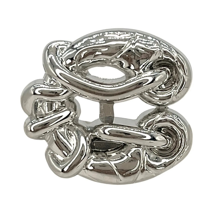 Chunky Chain Link Metal Button | 18mm(28L), 21mm(33L) & 25mm(40L)