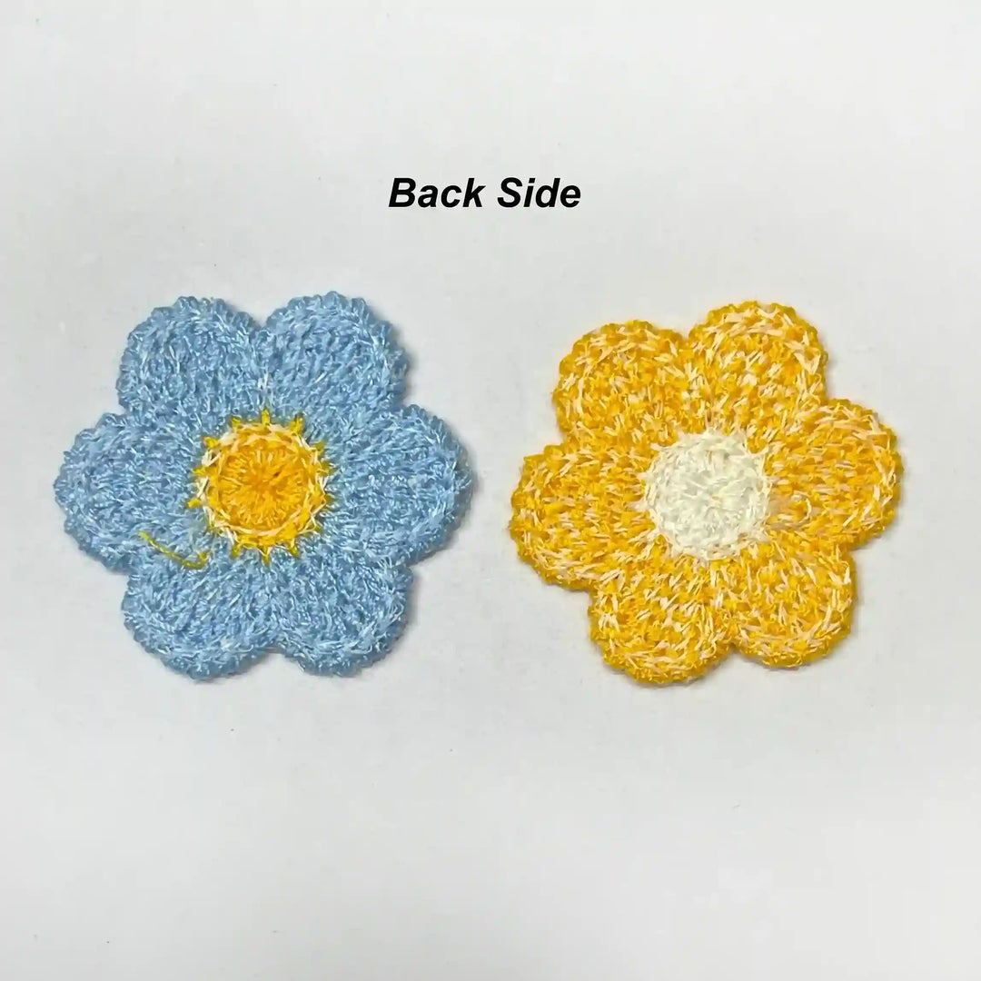 Flower Style Crochet Patch