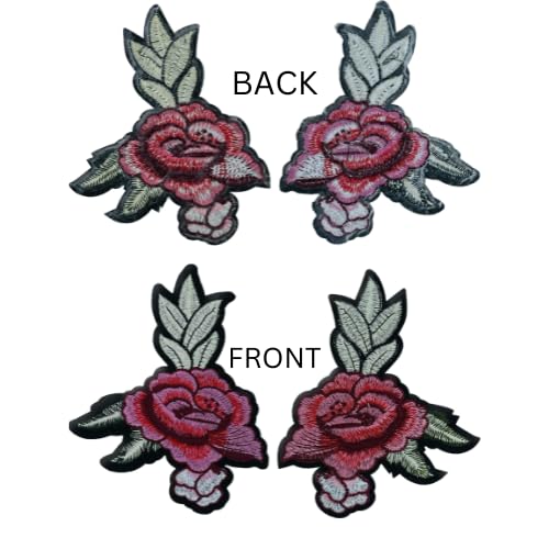 Pleasant Rose Design Patch