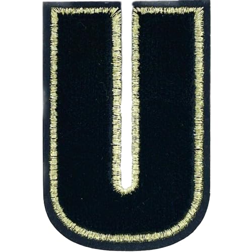 Letter M Hot fix Or Sew Patch