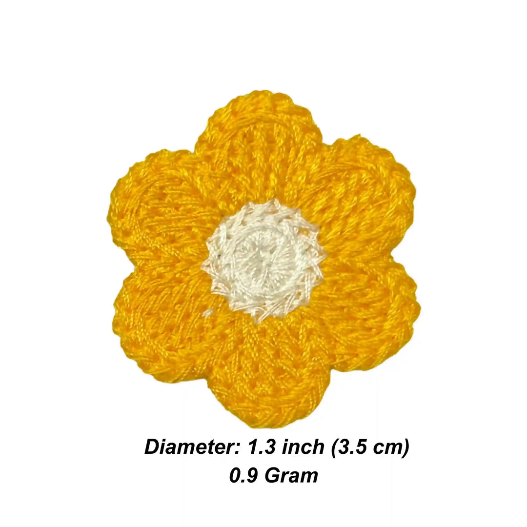 Flower Style Crochet Patch