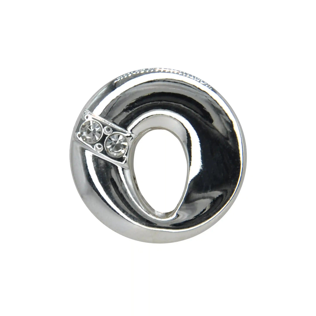 Slotted Metal Button | 15mm(24L), 18mm(32L) & 23mm(36L)