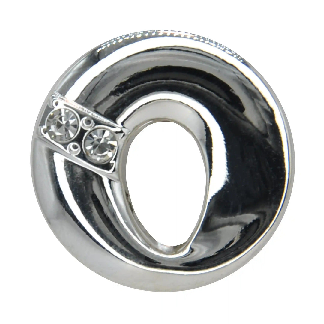 Slotted Metal Button | 15mm(24L), 18mm(32L) & 23mm(36L)