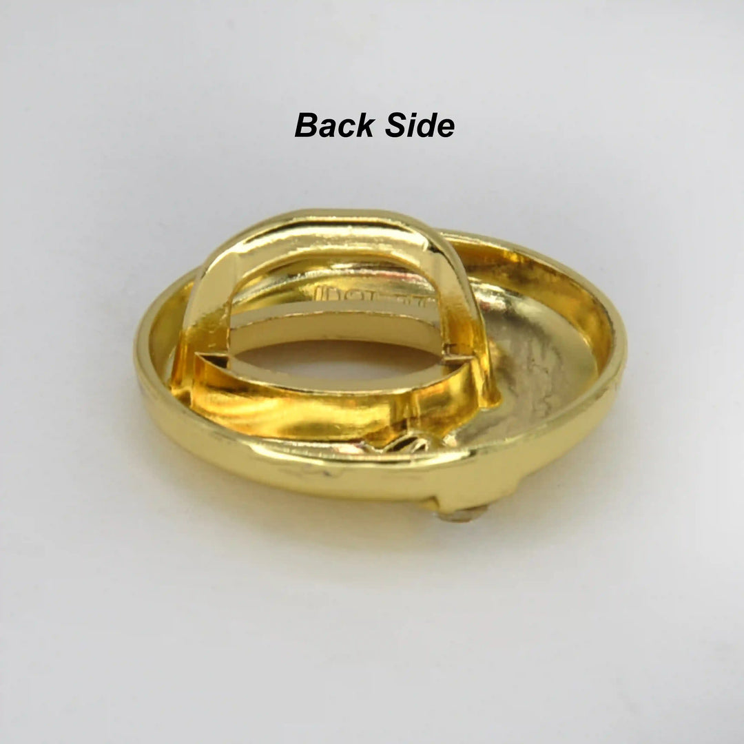 Slotted Metal Button | 15mm(24L), 18mm(32L) & 23mm(36L)