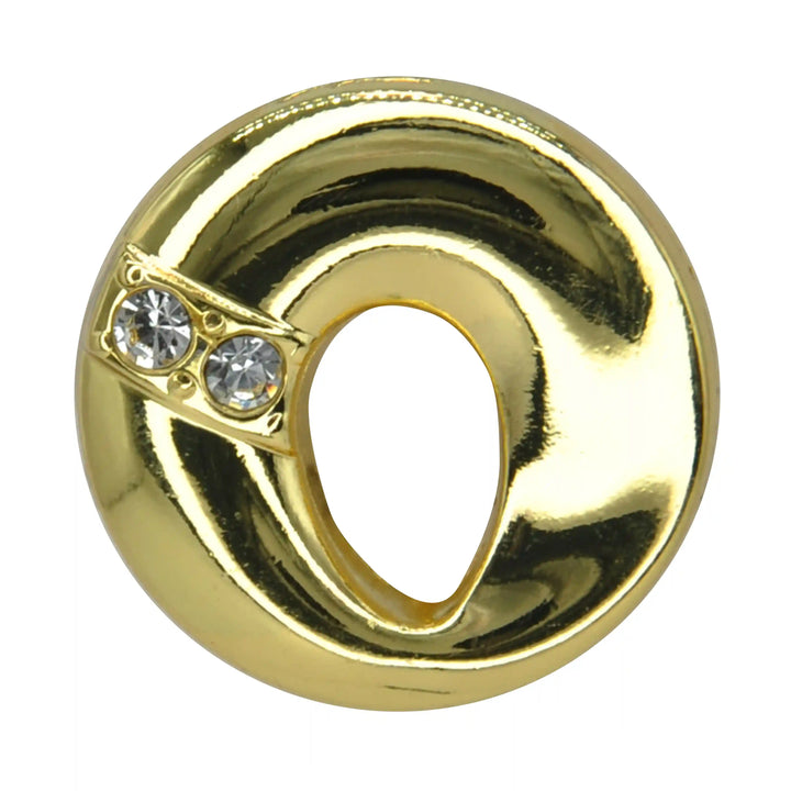 Slotted Metal Button | 15mm(24L), 18mm(32L) & 23mm(36L)