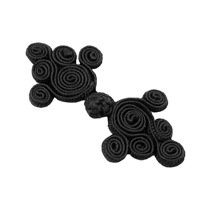 Floral Design Frog Closure Buttons