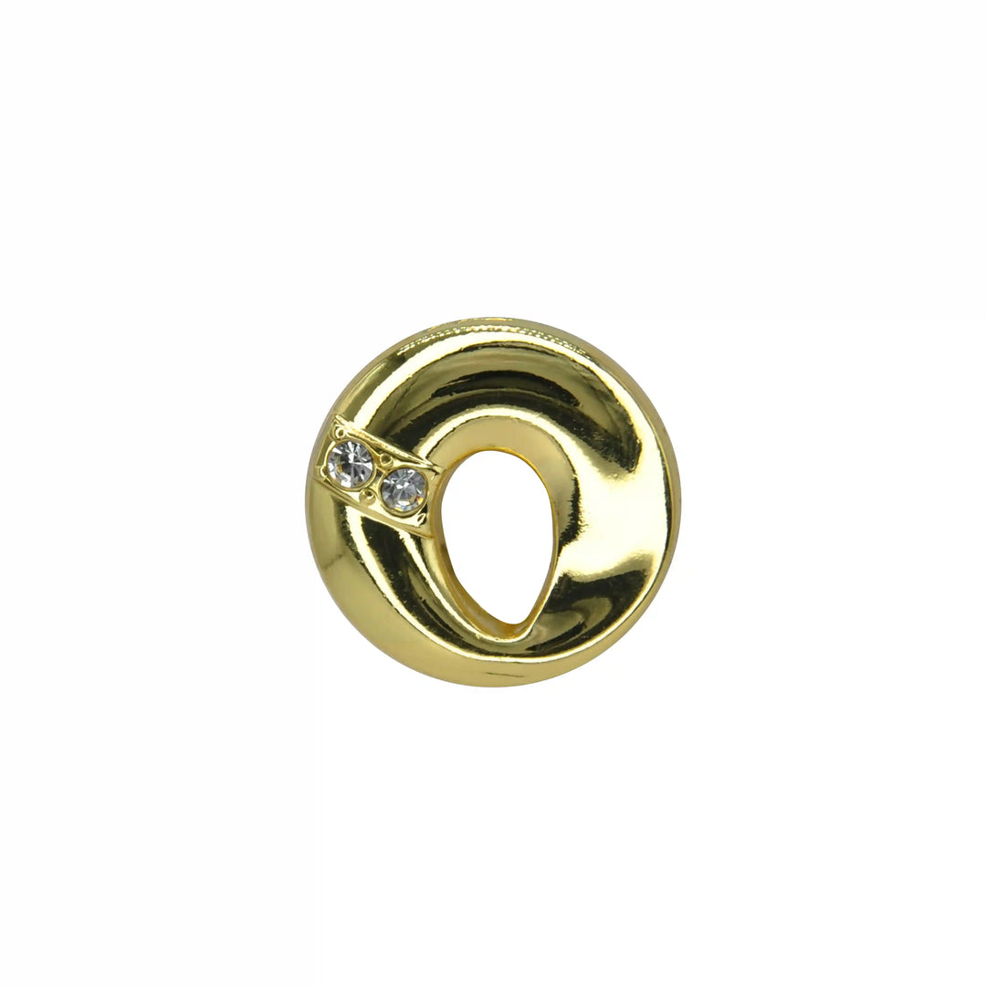 Slotted Metal Button | 15mm(24L), 18mm(32L) & 23mm(36L)