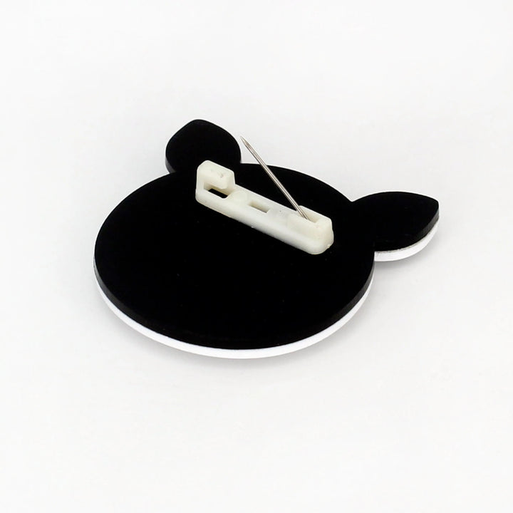 White piggy Brooch