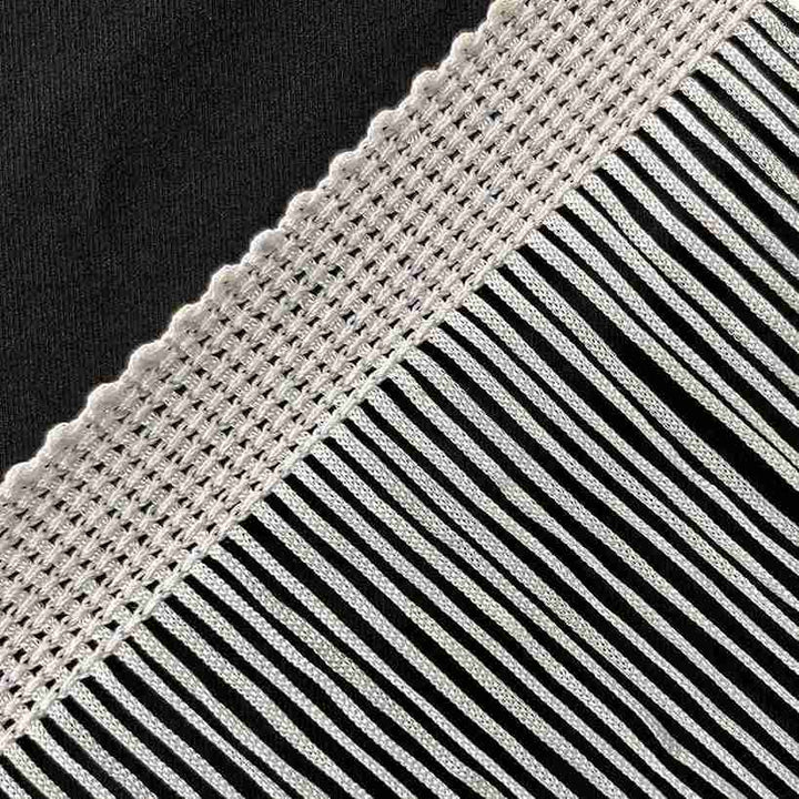 40 Inches Infinite Thread Cascade Fringe Lace