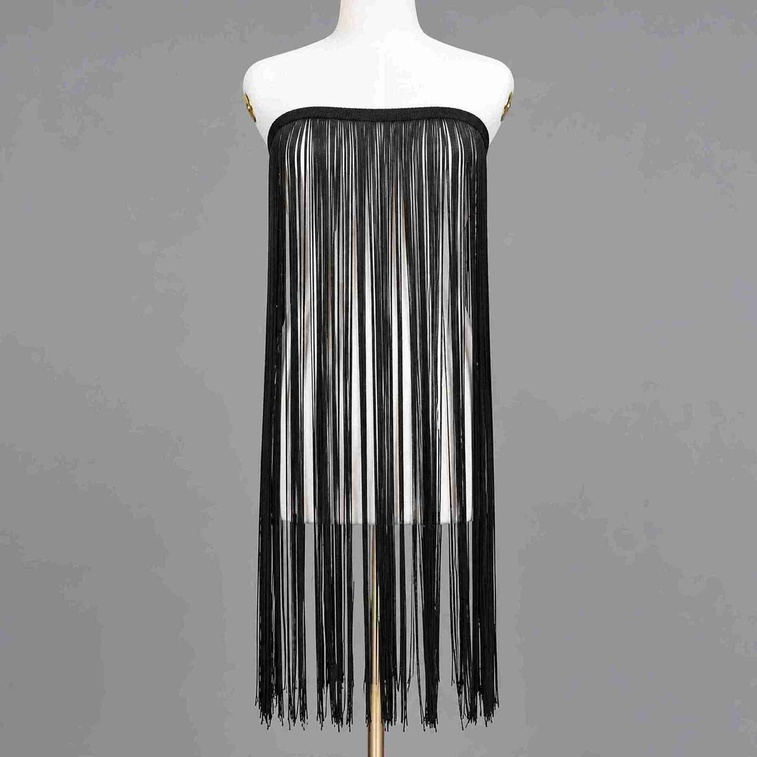 40 Inches Infinite Thread Cascade Fringe Lace