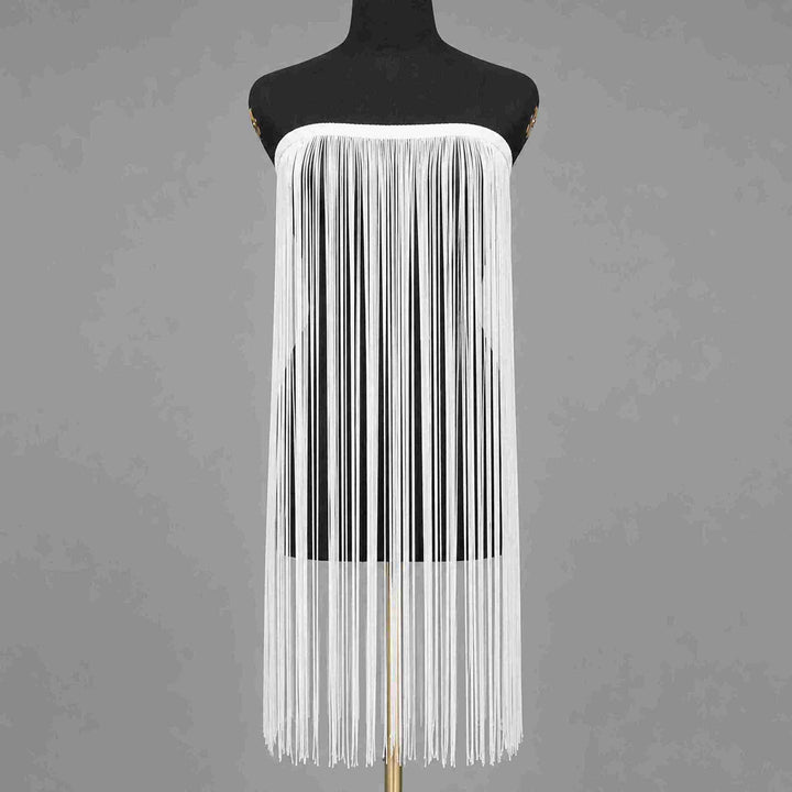 40 Inches Infinite Thread Cascade Fringe Lace