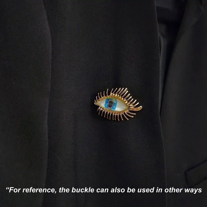 Radiant Eye Pin Brooch