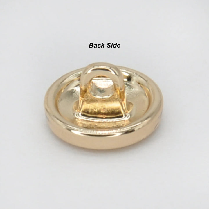 Smooth Finish Metal Button | 11.4mm (18L)