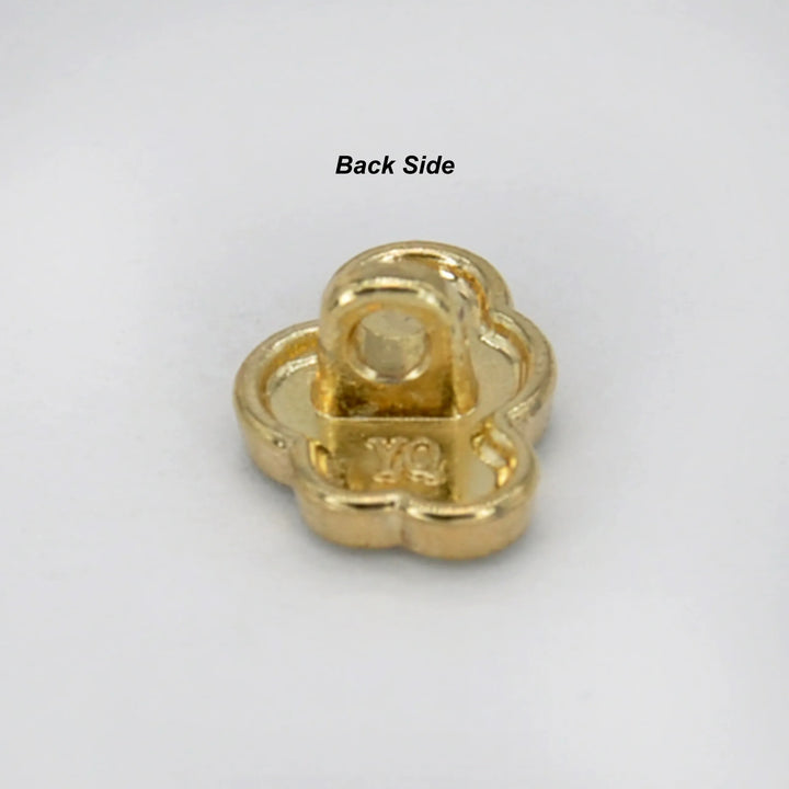 Cloud Shape Designer Metal Button | 13mm (20L)