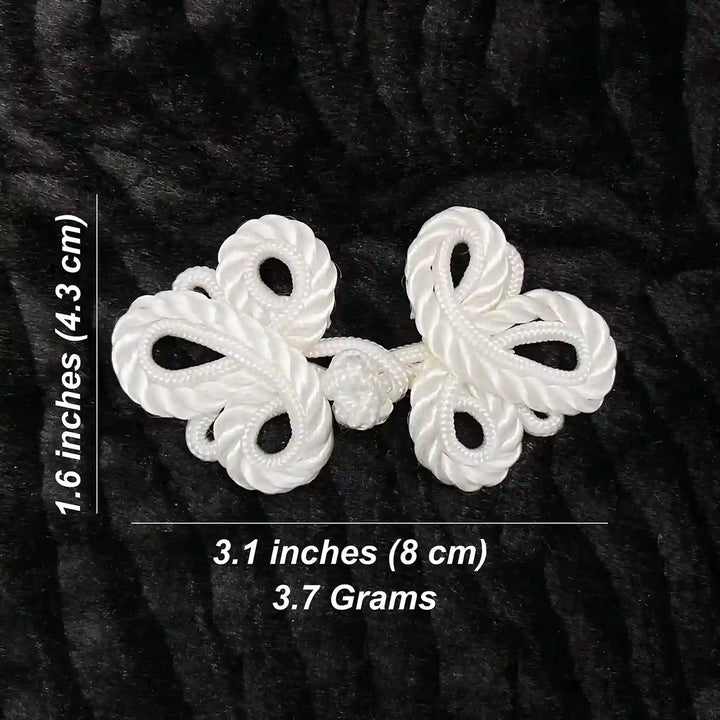 Pankou Bow Style Chines Frog Button
