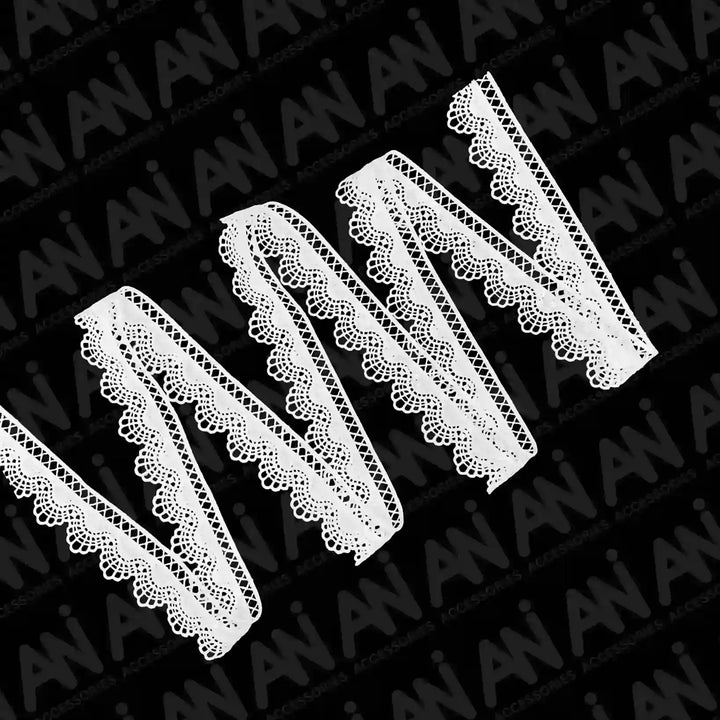 Medallion Border style Lace trim | 2  Meter