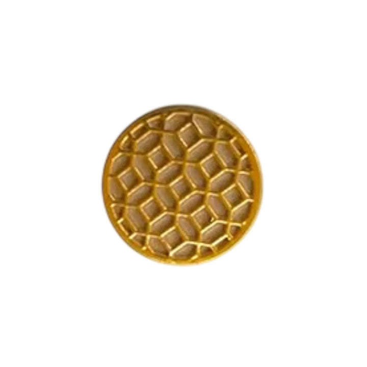 Honeycomb Pattern Buttons