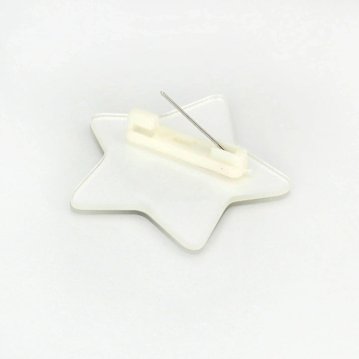 Smiley Star Brooch