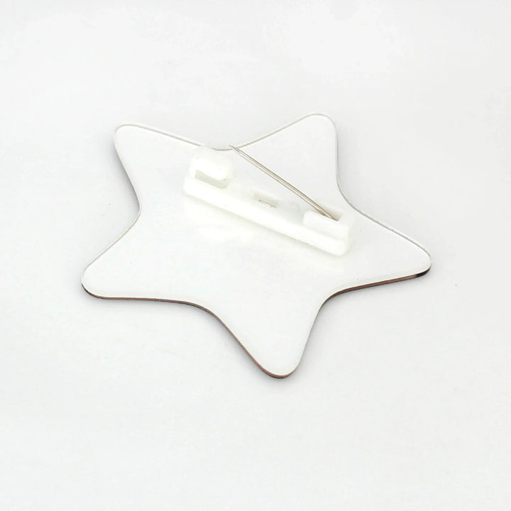 Star Face Brooch