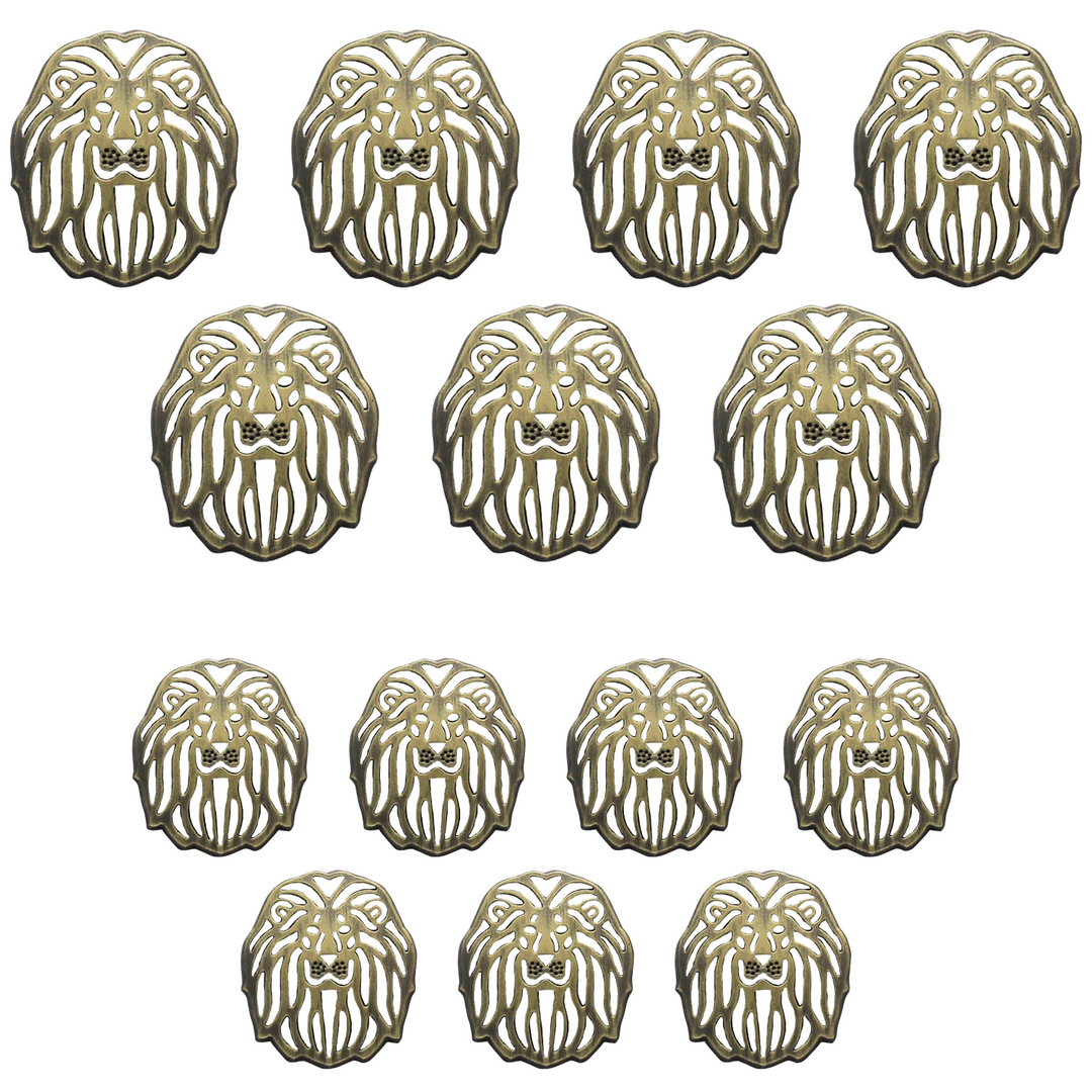 Mane Attraction Lion Buttons