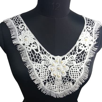 Frengies Design Net White Lace Neckline