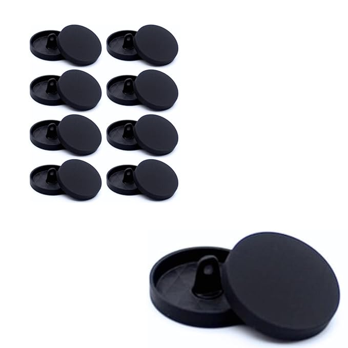 Flat Metal Buttons(Pack of 8 Buttons)