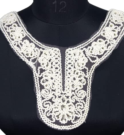 Exquisite Rope Style Lace Yoke