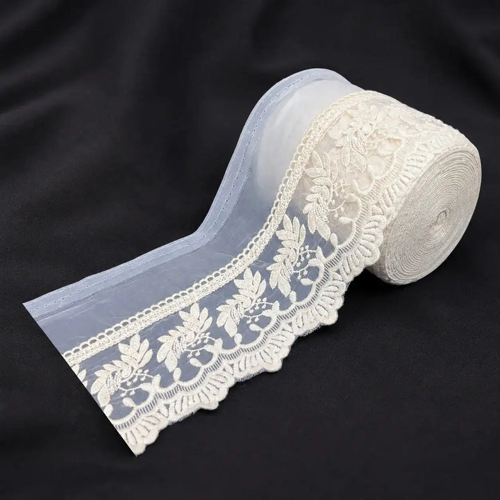 Leaf Garland Organza Lace | 2 Meters | CE-17