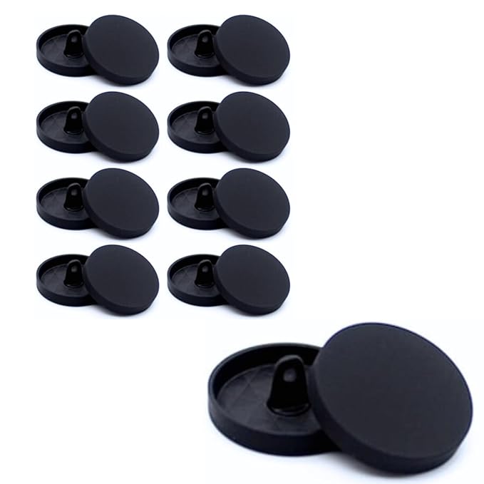 Flat Metal Buttons(Pack of 8 Buttons)