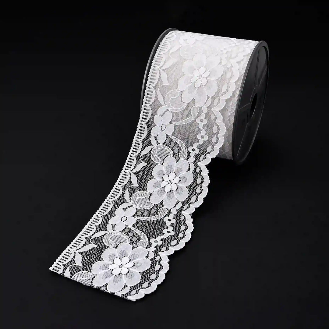 Scalloped Bloom Border Lace | SKU-38