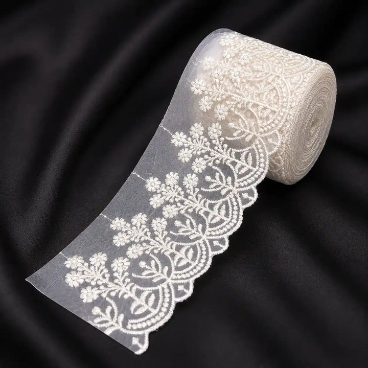 Botanical Vine Organza Lace | 2 Meters | CE-18