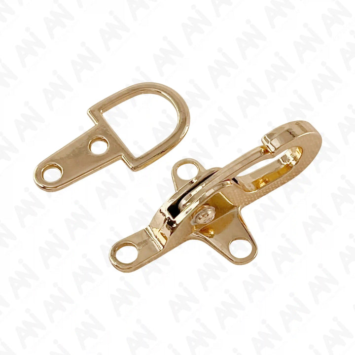 2 Part Shiny Gold Buckle