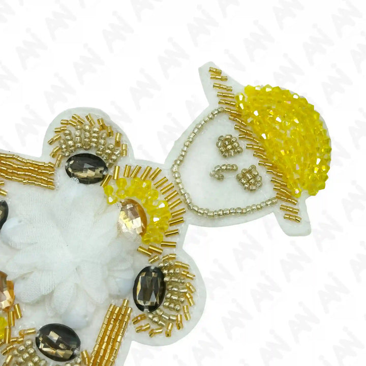 Beaded Doll Patch