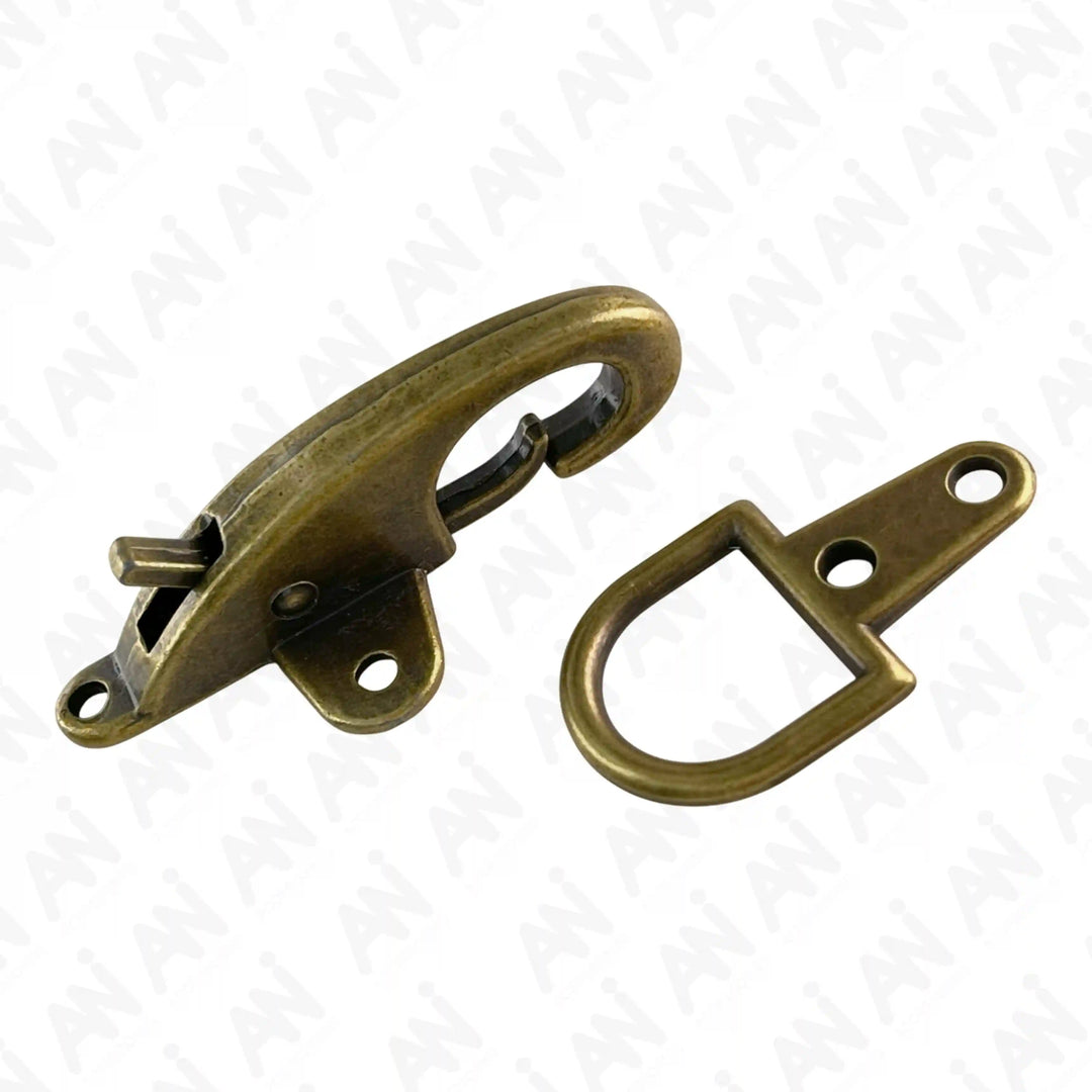 Antique Brass 2 Part Hook Buckles